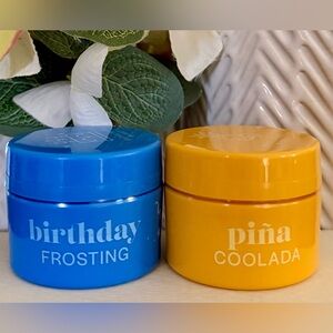 🆕🍍 BATH & BODY WORKS LIMITED EDITION LIP SCRUB 2-PIECE SET. NEW FACTORY SEALED.